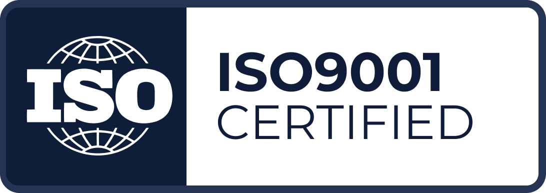 ISO 9001 Certification badge